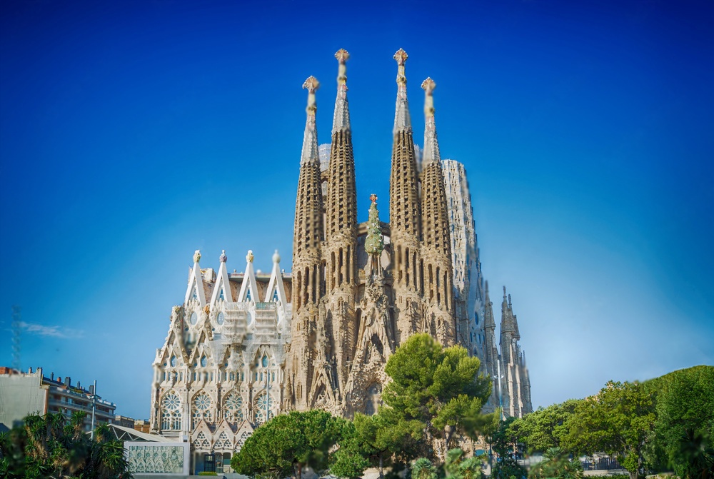 Sagrada Familia in Barcelona, Spain